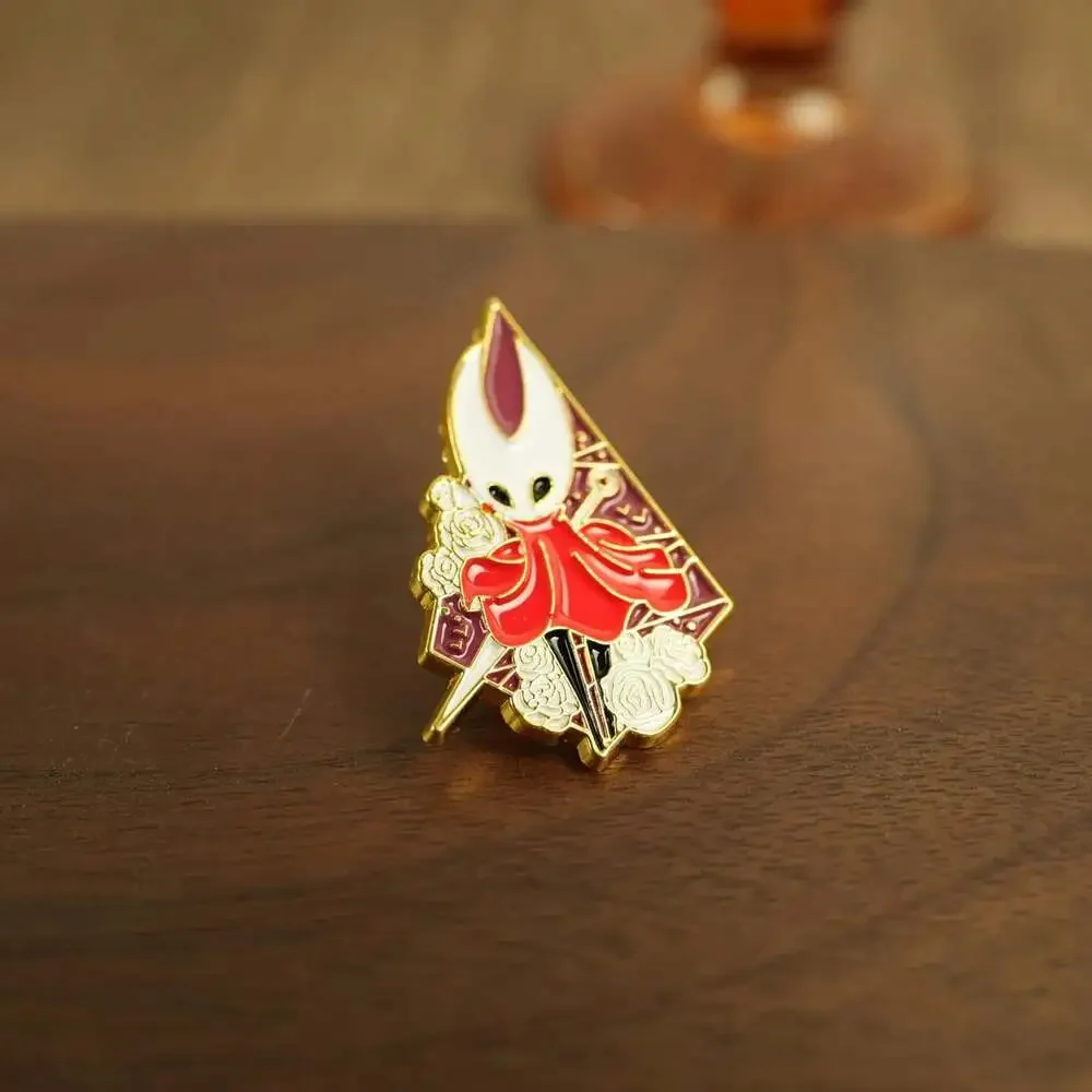 Hollow Knight Jewelry Set｜Silksong Necklace Pins Keychain Gift for Game Fans